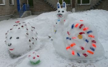 Снігові скульптури