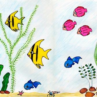 Повчальна казочка "Історія з життя акваріума"