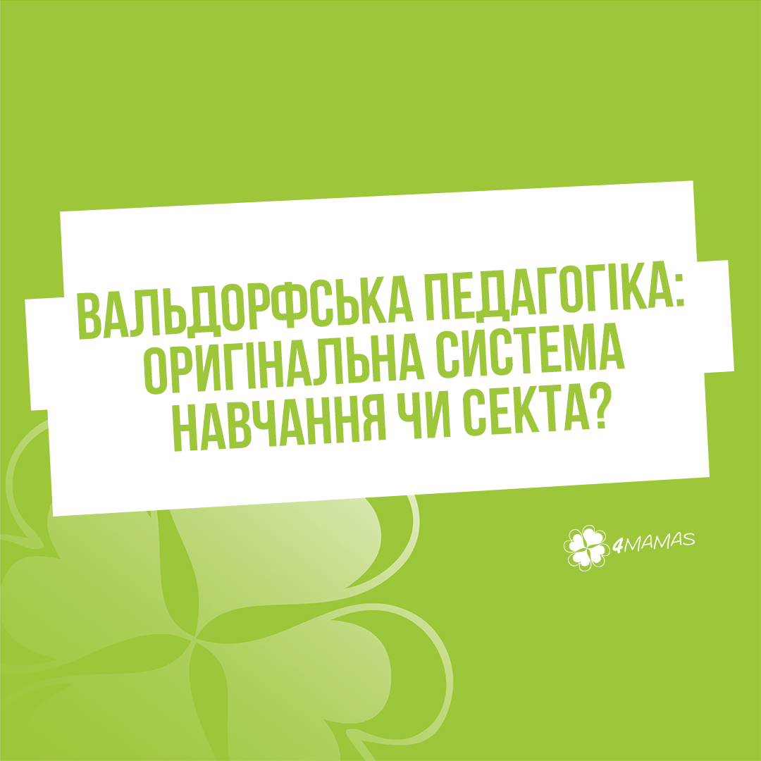 Вальдорфська педагогіка: оригінальна система навчання чи секта?